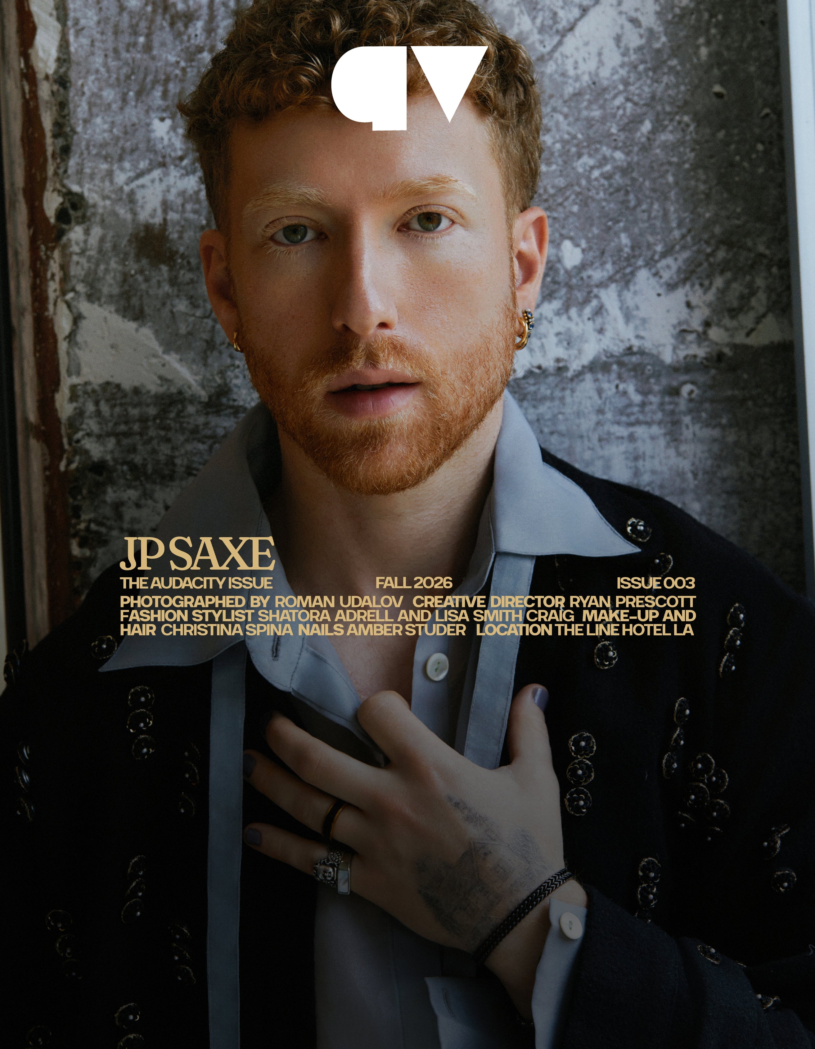 ISSUE 003: JP SAXE (COVER)
